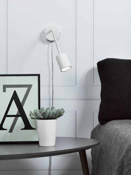 Nordlux Explore Flex vegglampe hvit